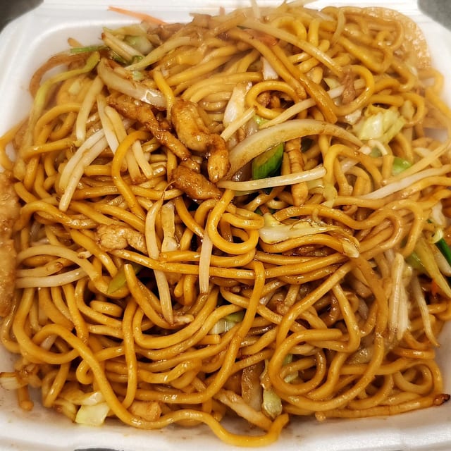 Pork Lo Mein (豬撈面).