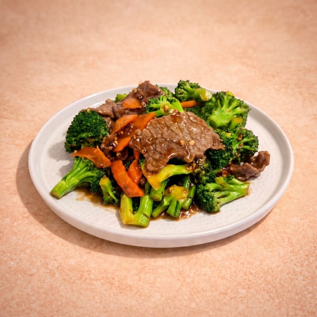 Beef w/ Broccoli (西蘭牛肉).