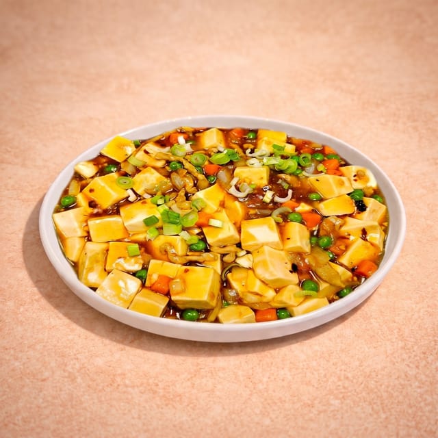 Ma Po Tofu w/ Minced Pork (麻婆豆腐).