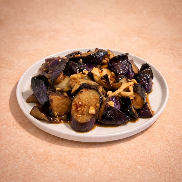 Szechuan Eggplant w/ Pork (魚香茄子).