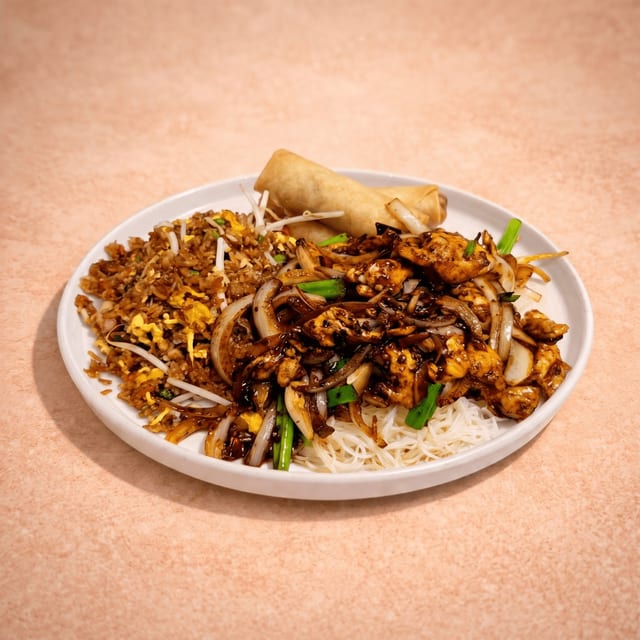 L2. Mongolian Beef or Chicken (午-蒙古).
