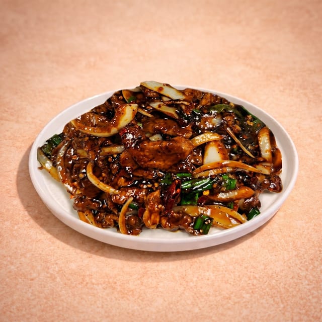 Mongolian Beef (蒙古牛肉).
