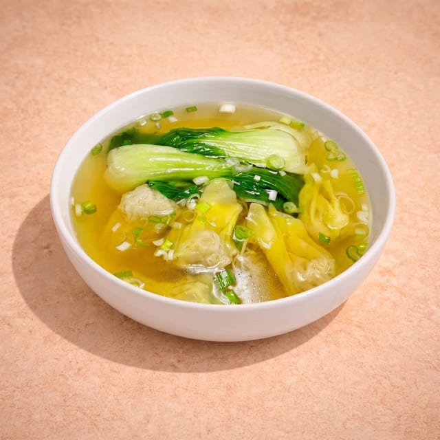 Wonton Noodle Soup (鮮蝦雲吞湯面).