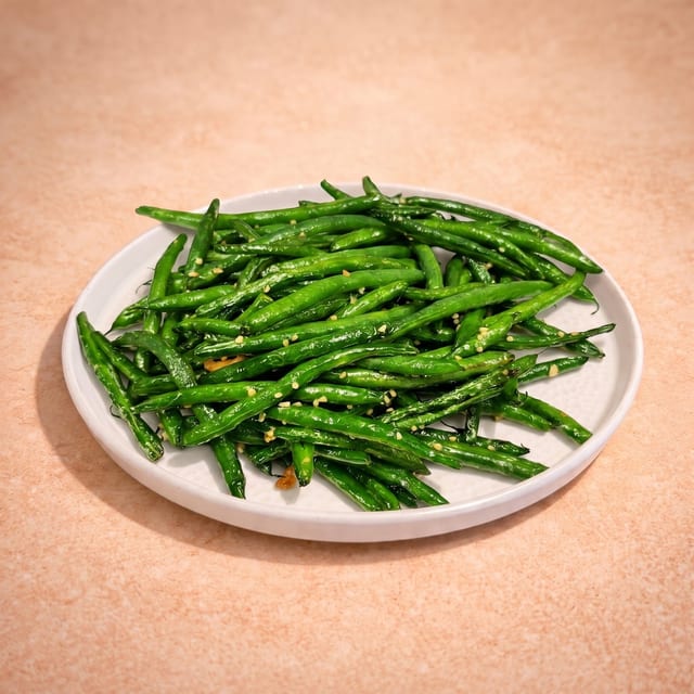 String Beans w/ Garlic Sauce (蒜子四季豆).