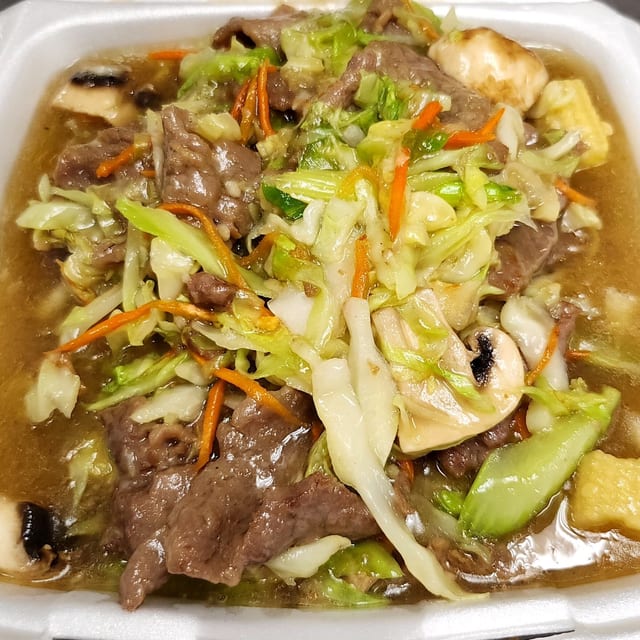 Beef Chop Suey (牛什碎).