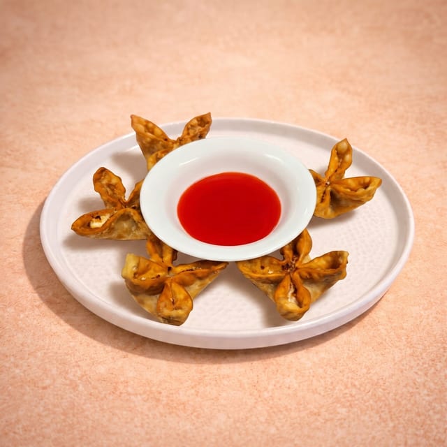 Crab Rangoon (炸蟹角).