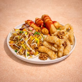 E17. Honey Walnut Prawns (E-核桃蝦)
