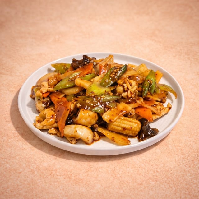 Chicken w/ Spicy Garlic Sauce (魚香雞).