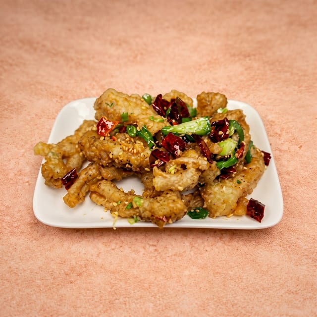 Salt & Pepper Squid (小椒盬鮮魷).