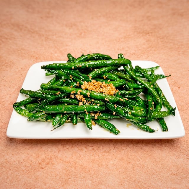 String Beans (小蒜子四季豆).