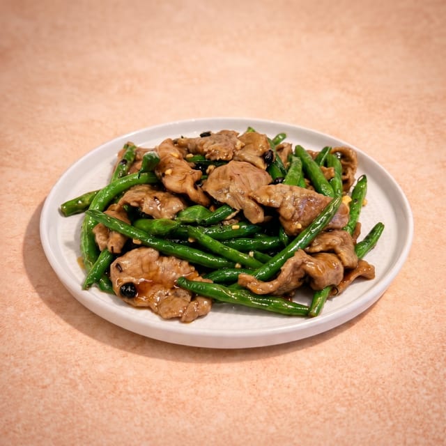 Beef w/ String Beans (四季豆牛肉).