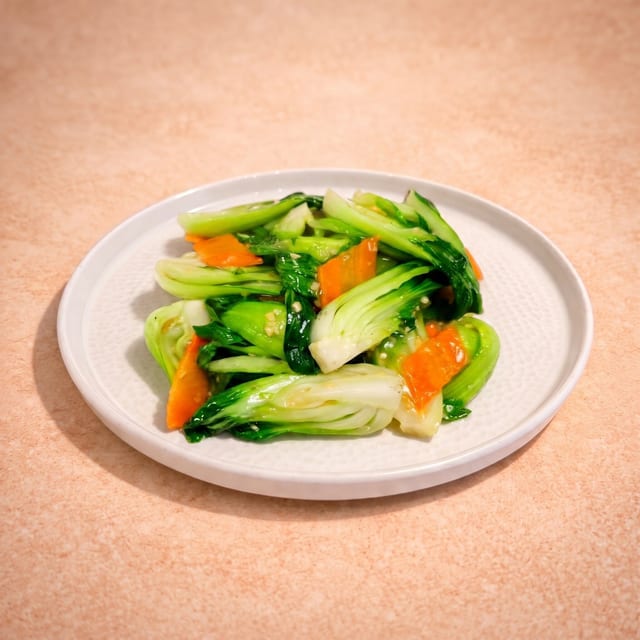 Bok Choy w/ Garlic Sauce (蒜子白菜).