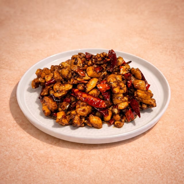 Dried Hot & Spicy Chicken (辣子雞).