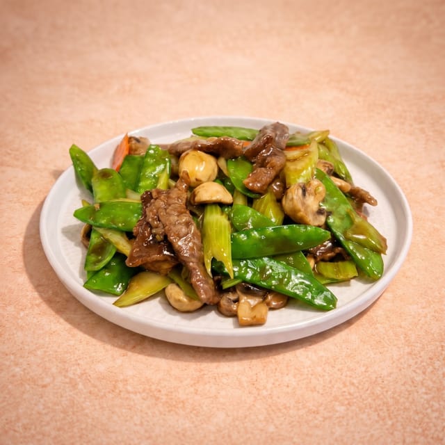 Beef w/ Oyster Sauce (蠔油牛肉).